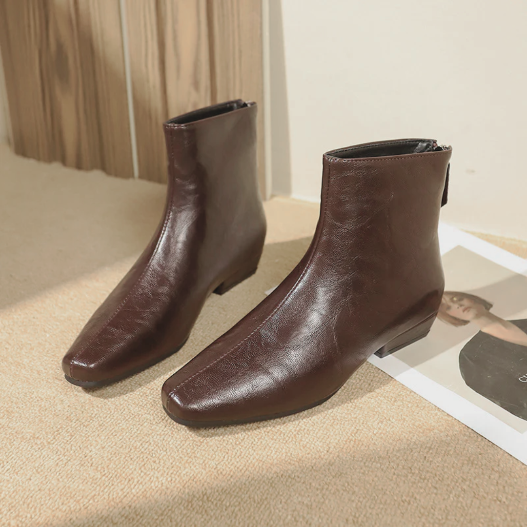 Mira | Stivaletti Eleganti a Tacco Basso