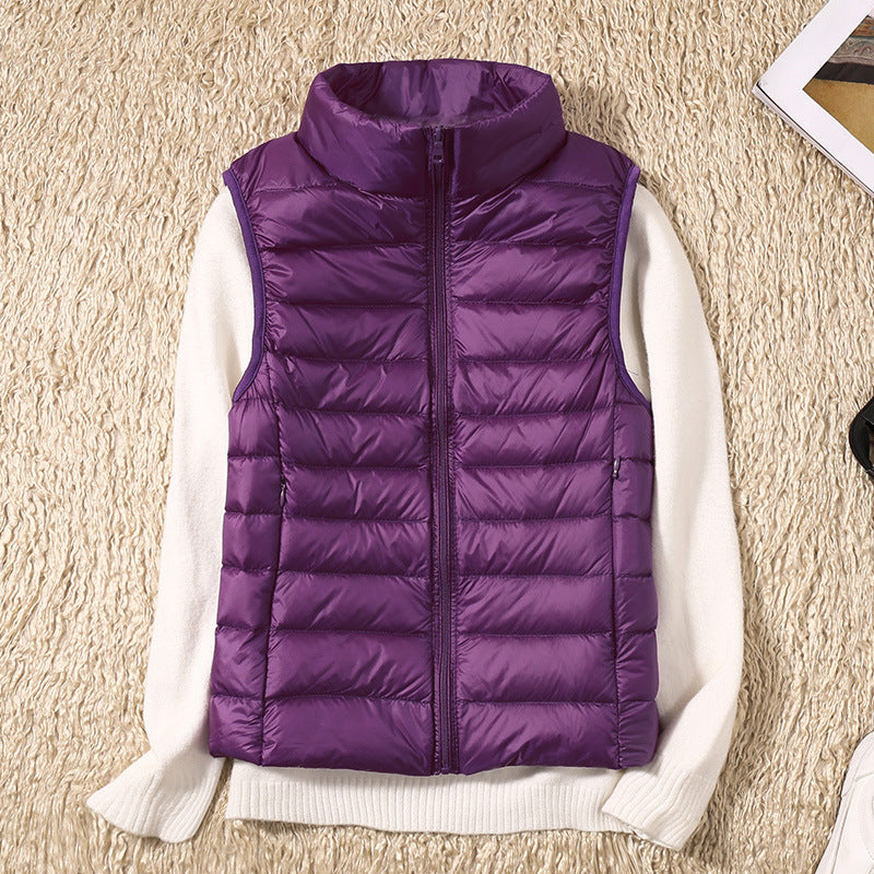 Saphire | Gilet elegante in piuma