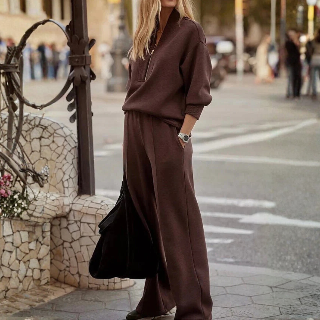 Almira | Completo Morbido con Mezza Zip