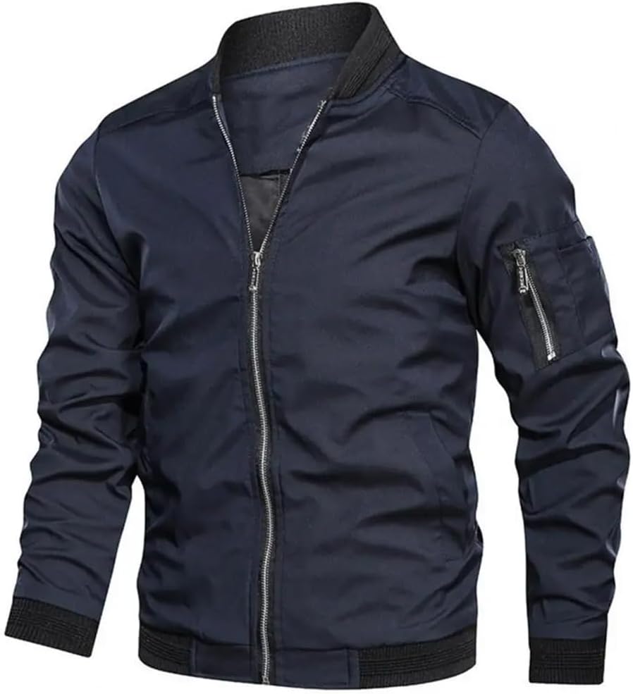 Jules | Giacca bomber metallica elegante