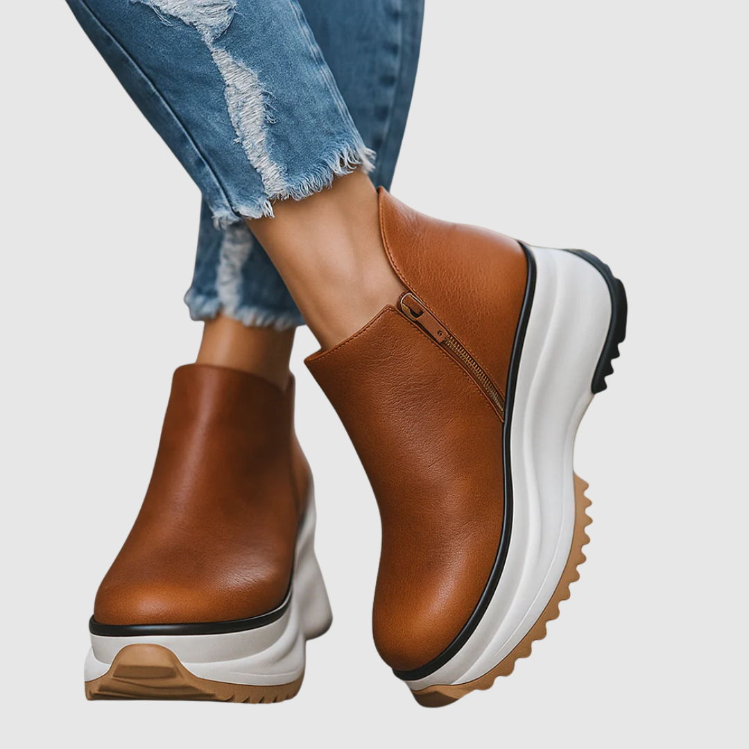 Noemi | Stivaletti Eleganti con Suola Spessa