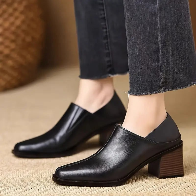 Jessica | Stivaletti di Lusso con Tacco Basso