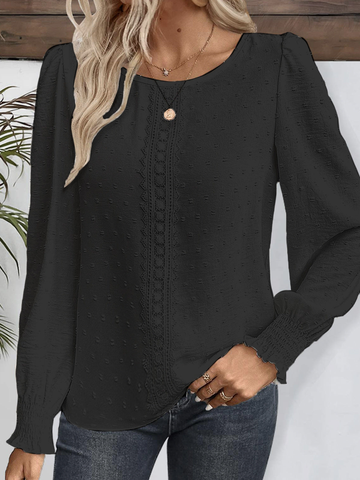 Chiara | Blusa Elegante con Ricamo Delicato