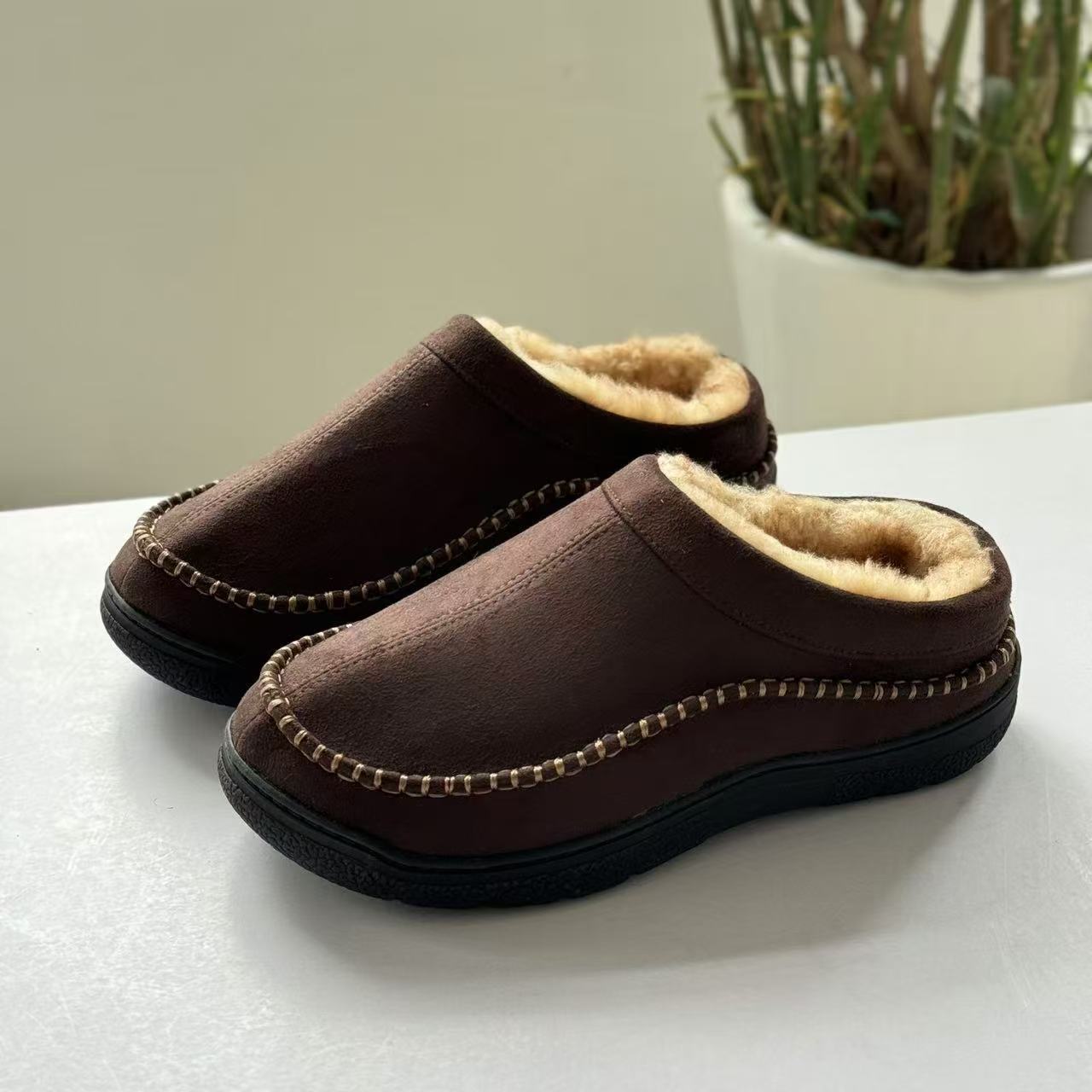 Marco | Pantofole Resistenti con Fodera Calda