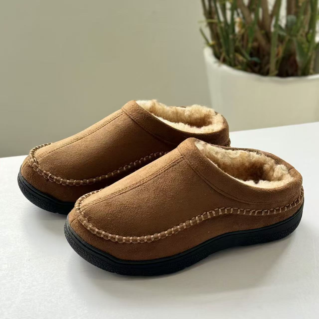 Marco | Pantofole Resistenti con Fodera Calda