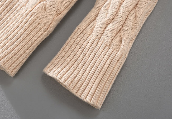 Anthony | Pullover torciglione mezza zip