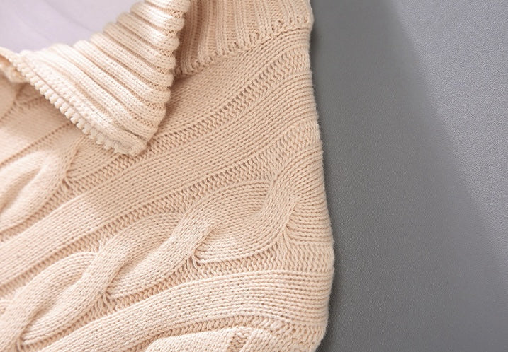 Anthony | Pullover torciglione mezza zip