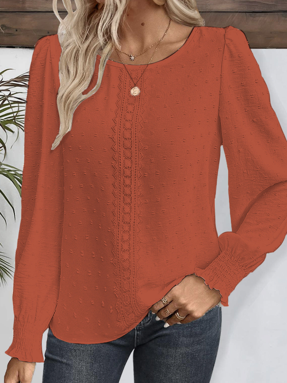 Chiara | Blusa Elegante con Ricamo Delicato