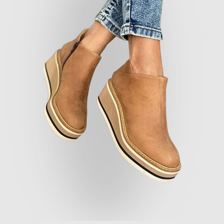 Sarah | Stivaletti Eleganti con Zeppa