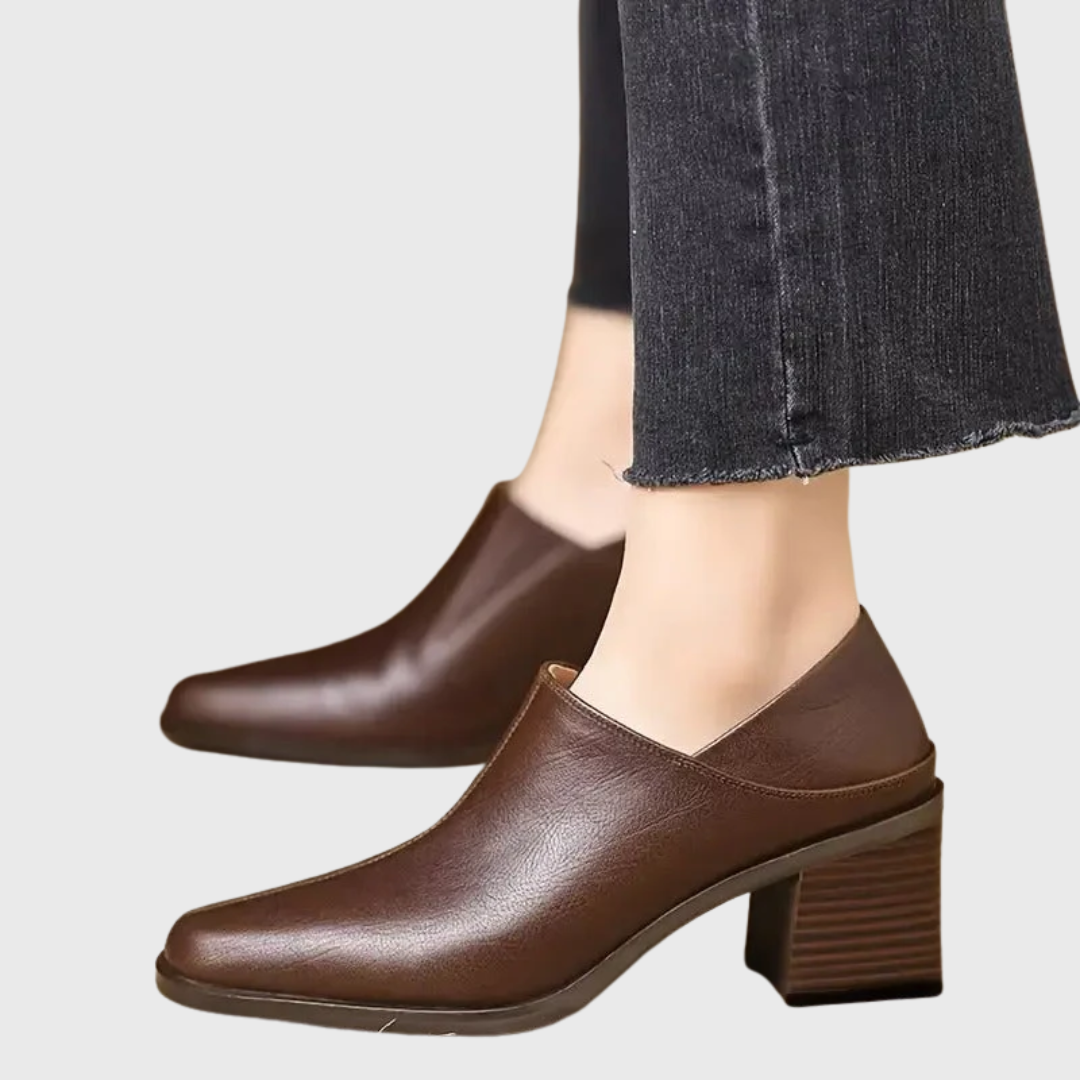 Jessica | Stivaletti di Lusso con Tacco Basso