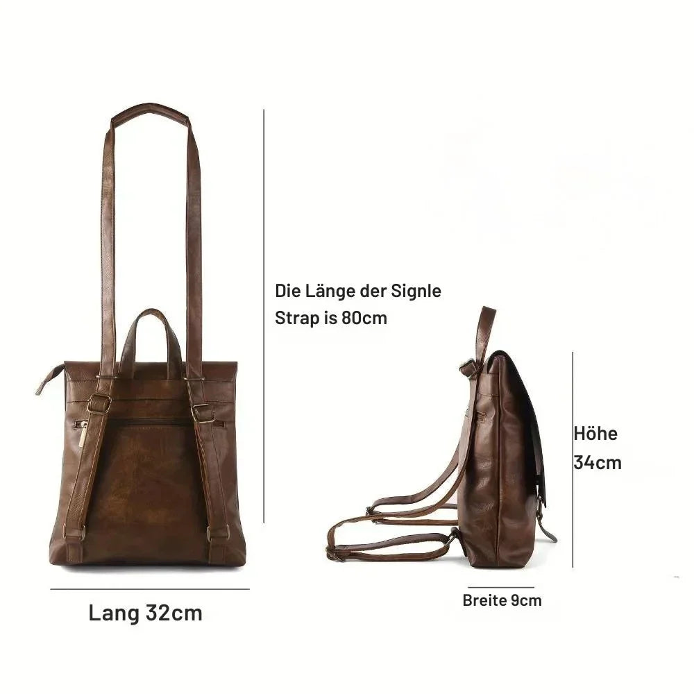 Ermelinde | Zaino retro multifunzionale