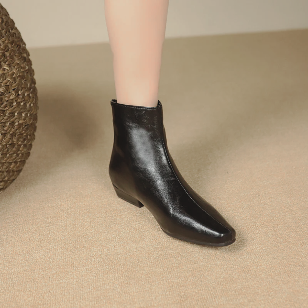 Mira | Stivaletti Eleganti a Tacco Basso