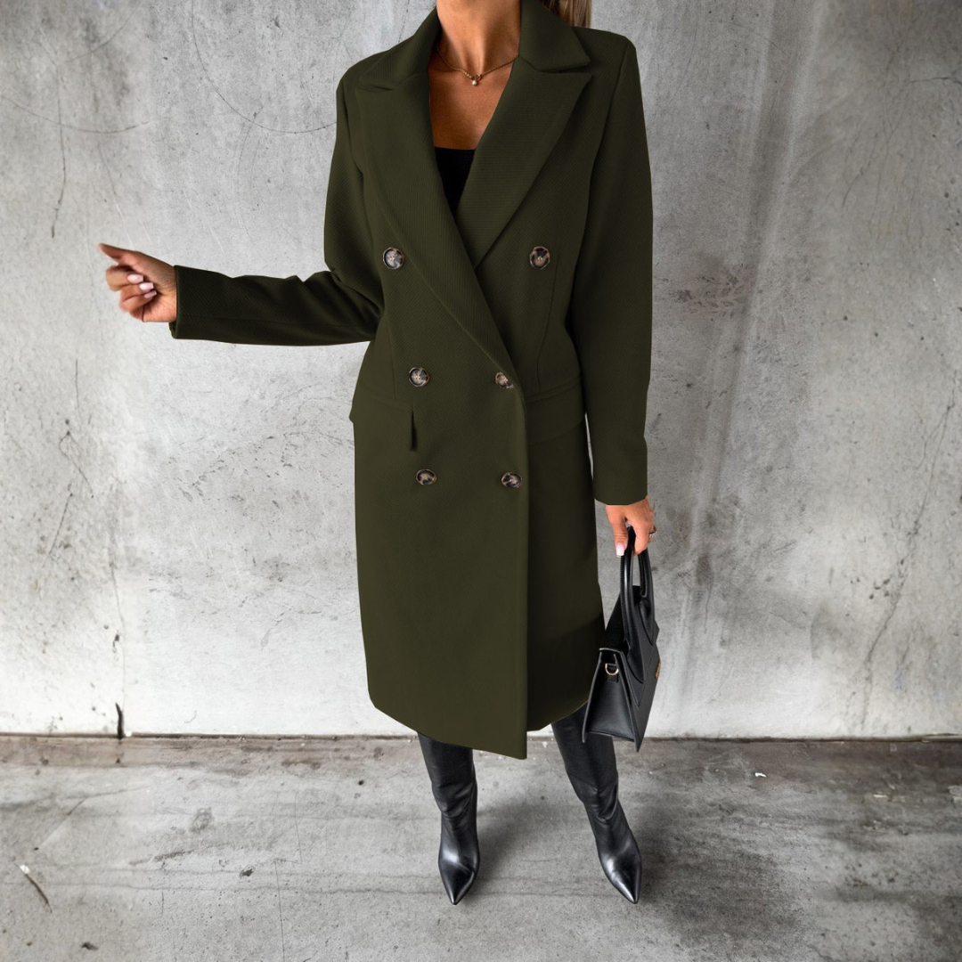 Alessandra | Cappotto Lungo Elegante e Raffinato