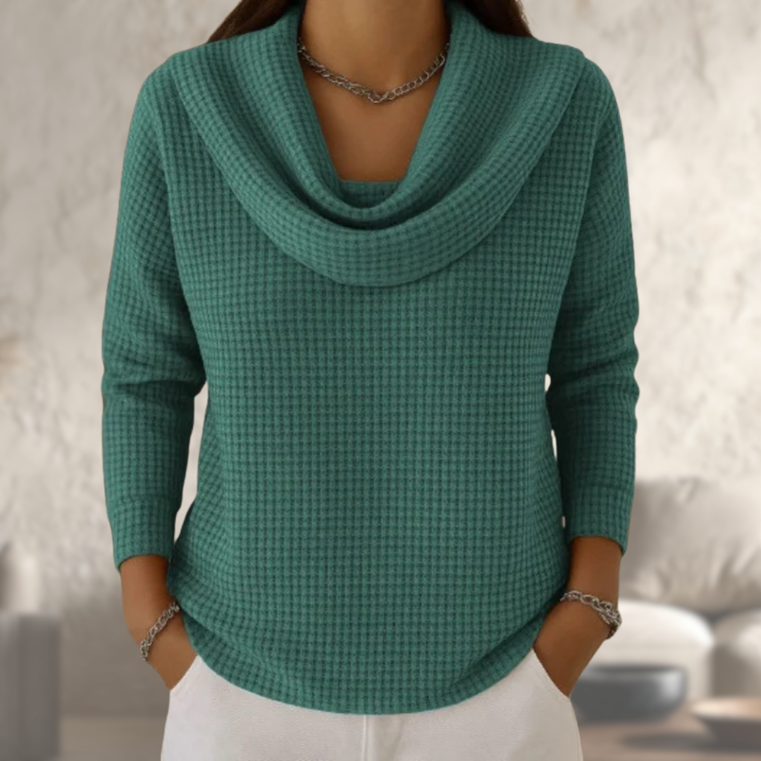 Rosa | Maglione Elegante con Collo Morbido