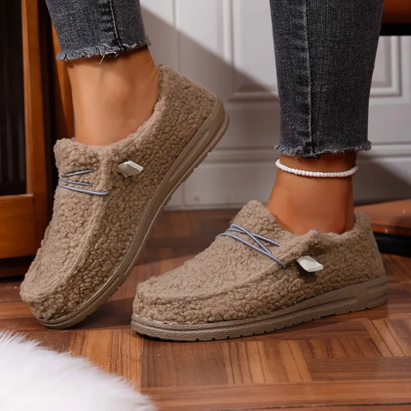Luna – Pantofole Teddy Calde e Confortevoli