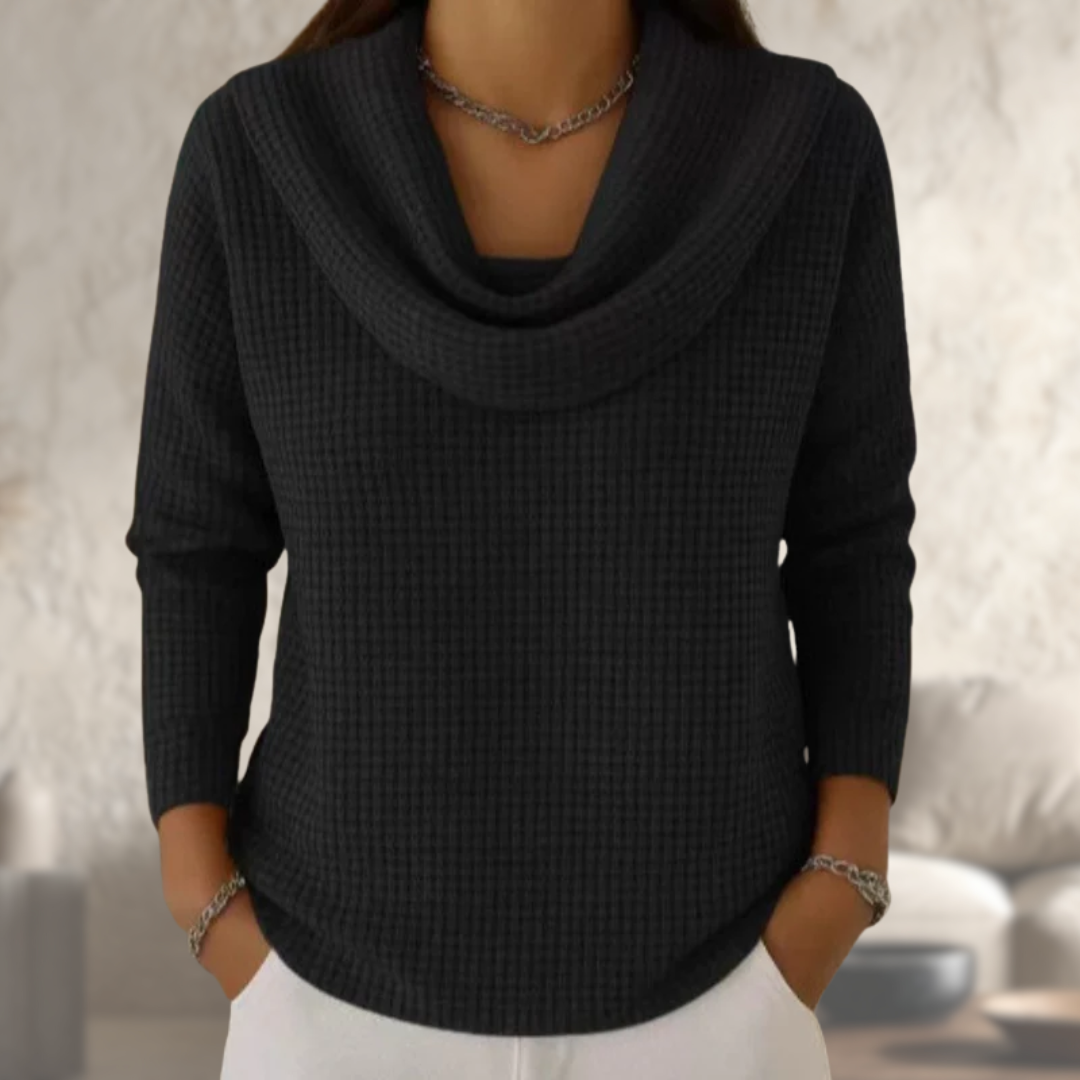 Rosa | Maglione Elegante con Collo Morbido