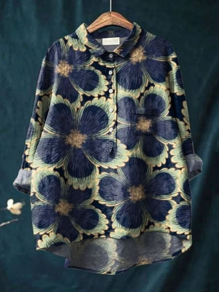 Lila | Blusa floreale elegante
