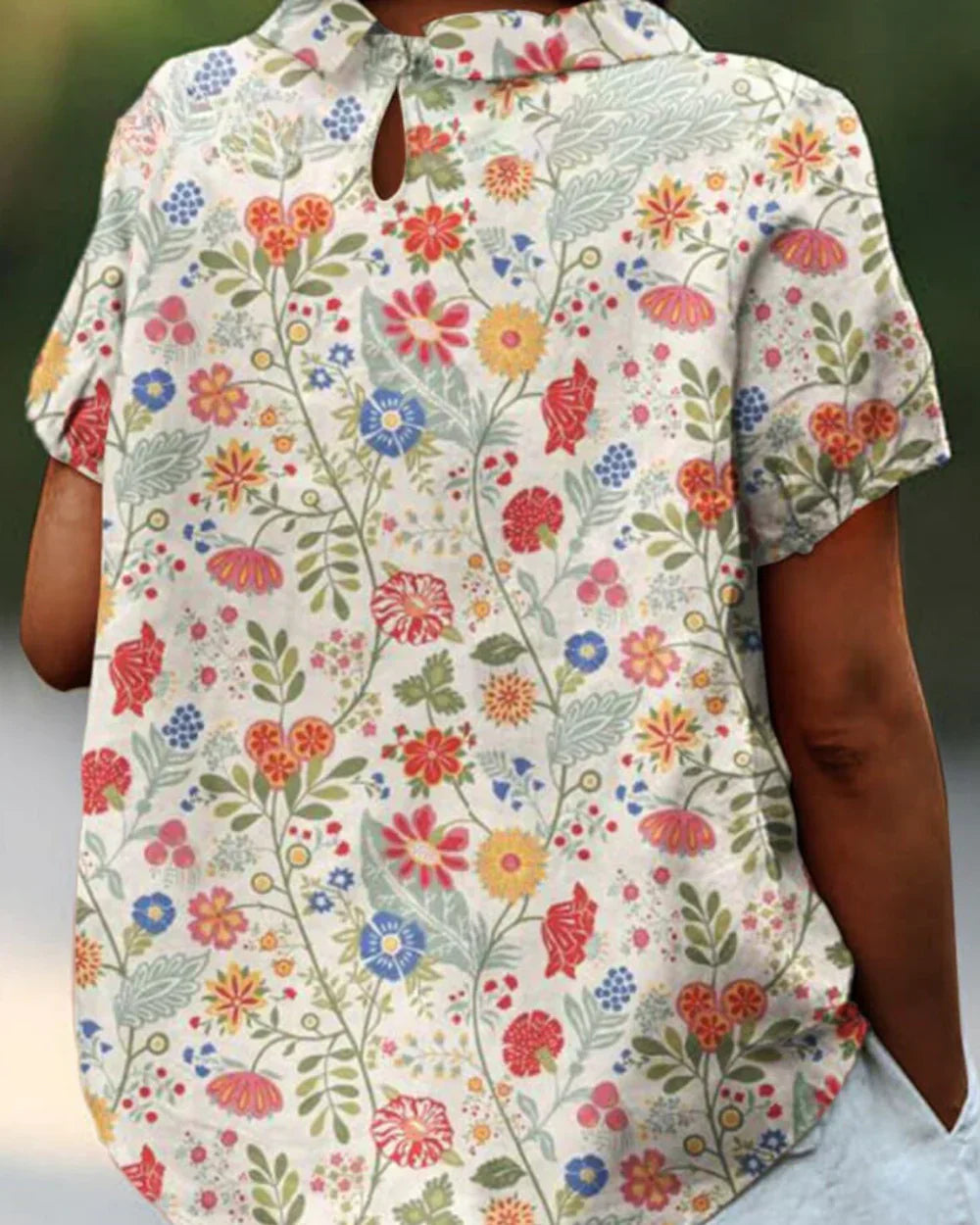 Joanne | blusa floreale chic