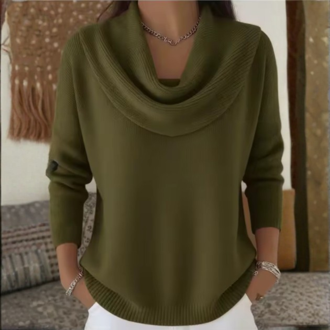 Roslyn | Maglione Elegante con Collo Morbido