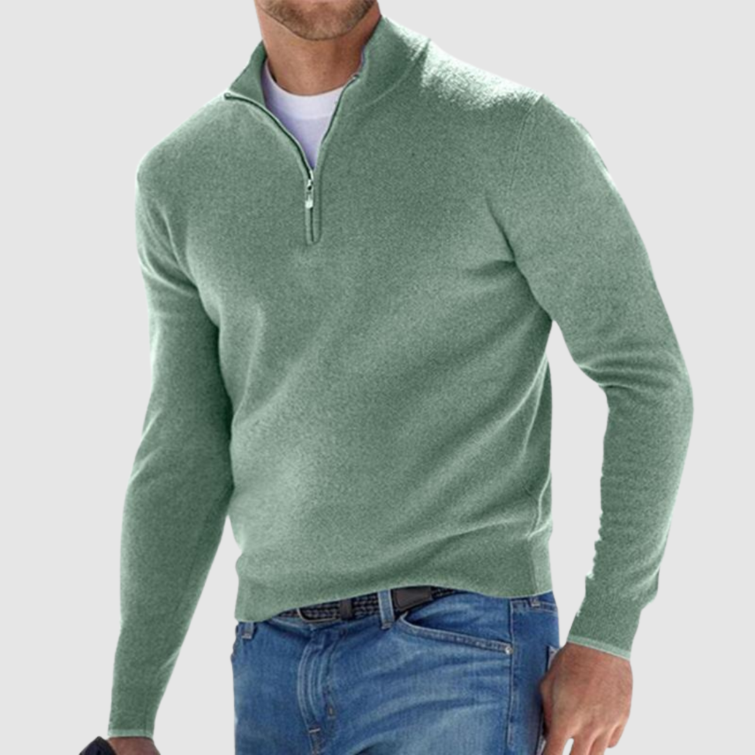 Vida | Felpa elegante con zip