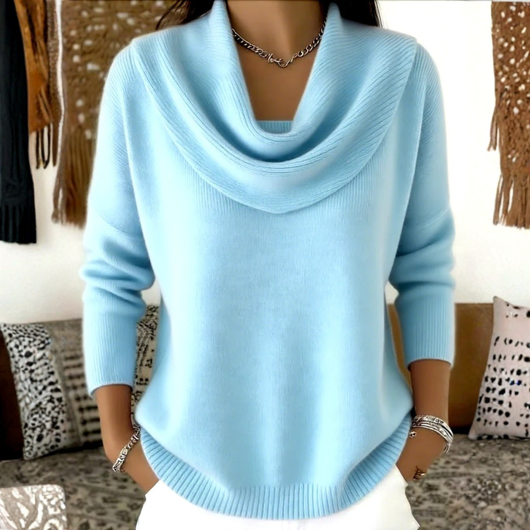 Roslyn | Maglione Elegante con Collo Morbido