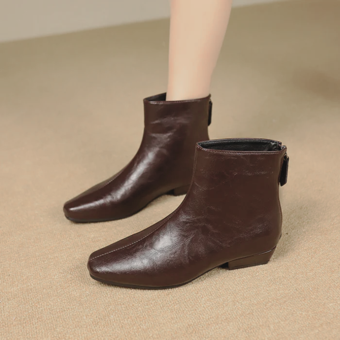 Mira | Stivaletti Eleganti a Tacco Basso