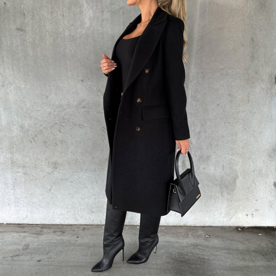 Alessandra | Cappotto Lungo Elegante e Raffinato