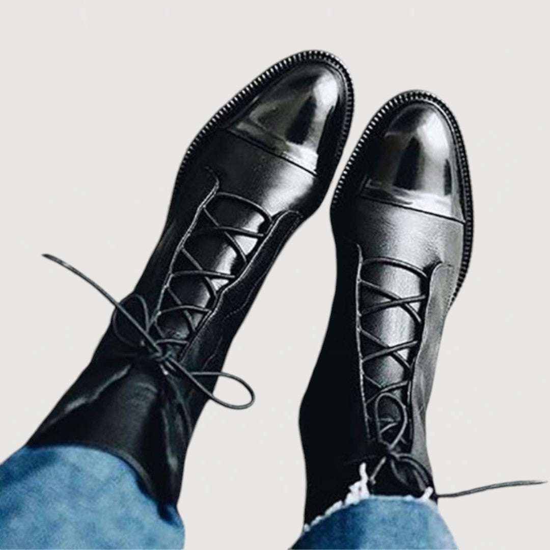 Elisa | Stivaletti Eleganti con Lacci