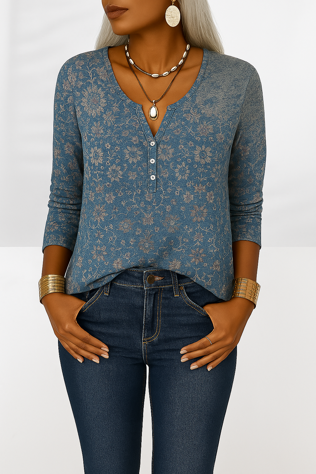 Alina | Blusa boho elegante