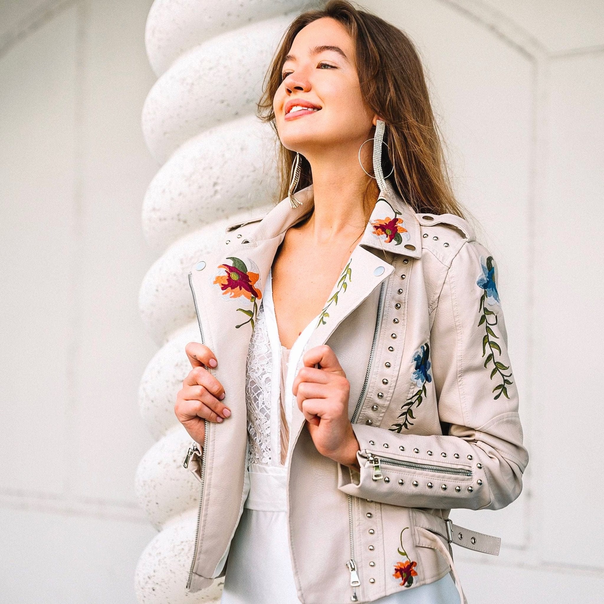 Livia | Giacca floreale retro chic