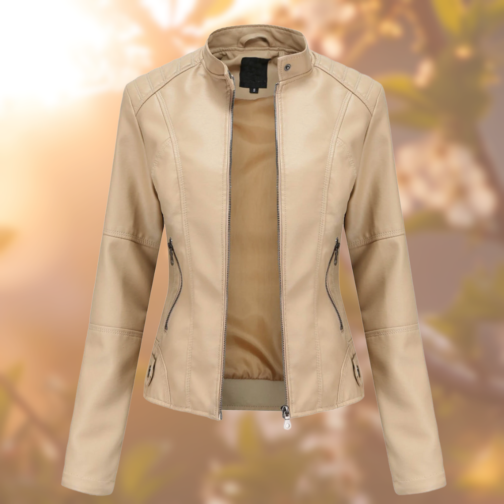 Amora | Giacca in pelle elegante