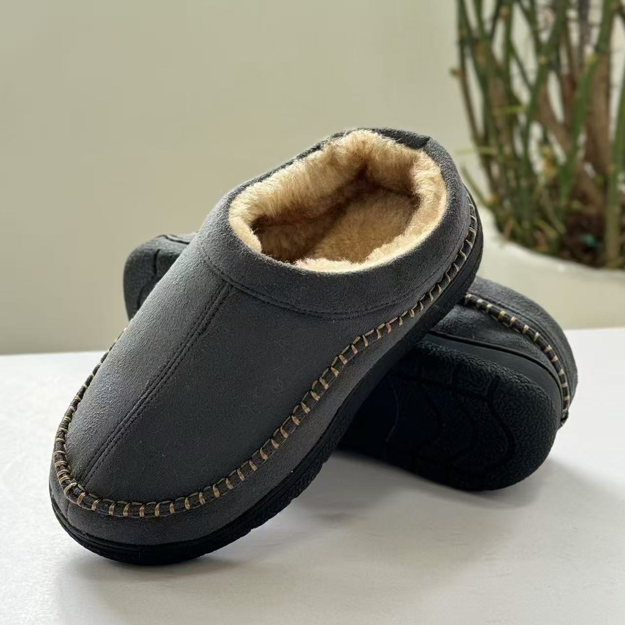 Marco | Pantofole Resistenti con Fodera Calda