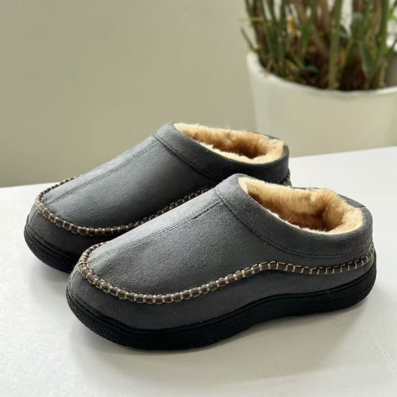 Marco | Pantofole Resistenti con Fodera Calda