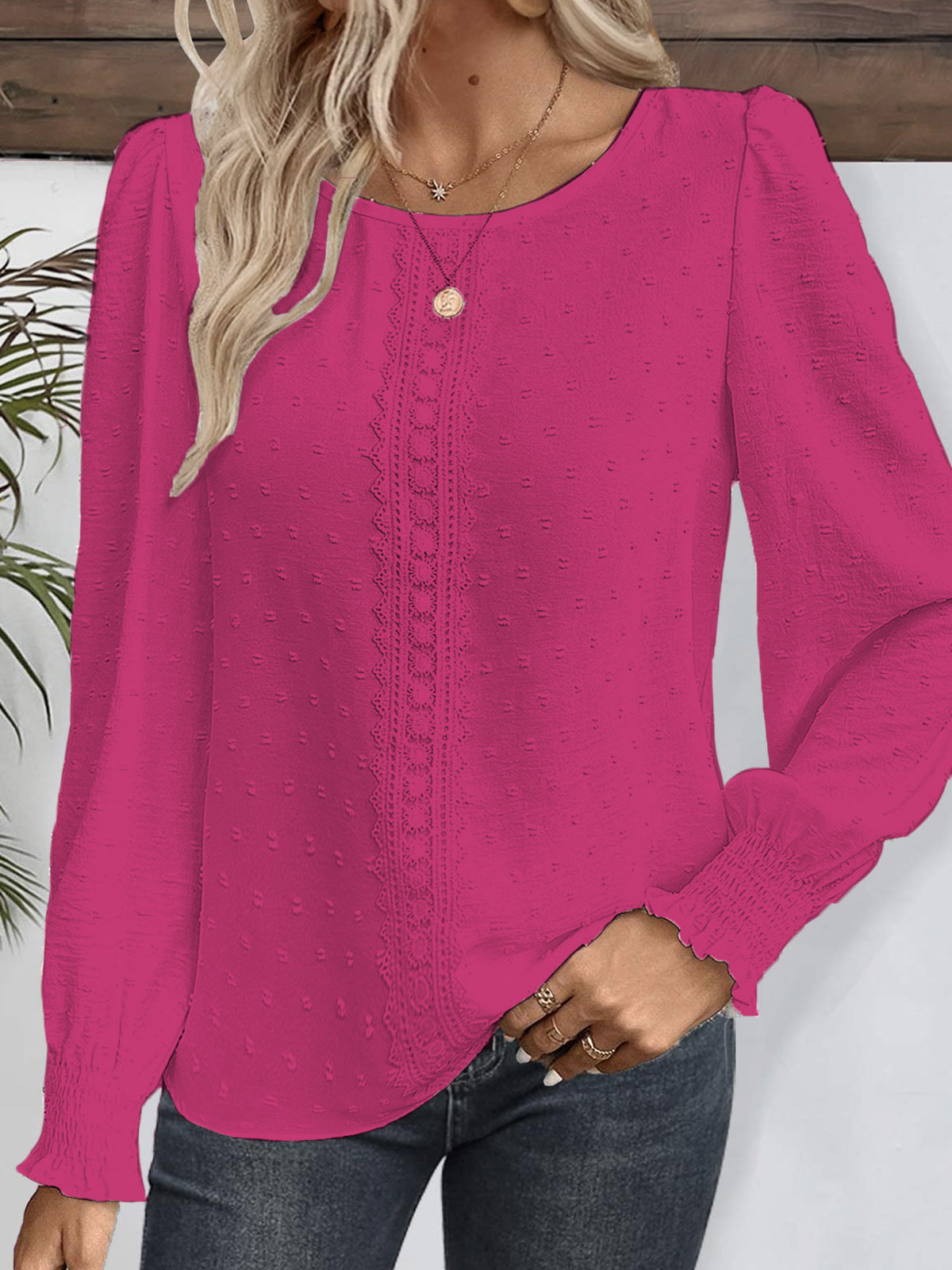 Chiara | Blusa Elegante con Ricamo Delicato