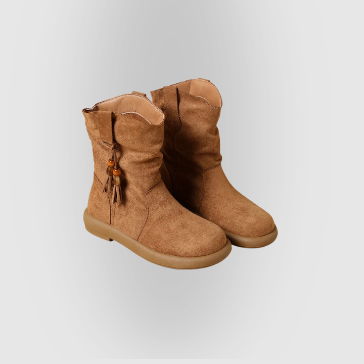 Hallie | Stivaletti Morbidi in Camoscio