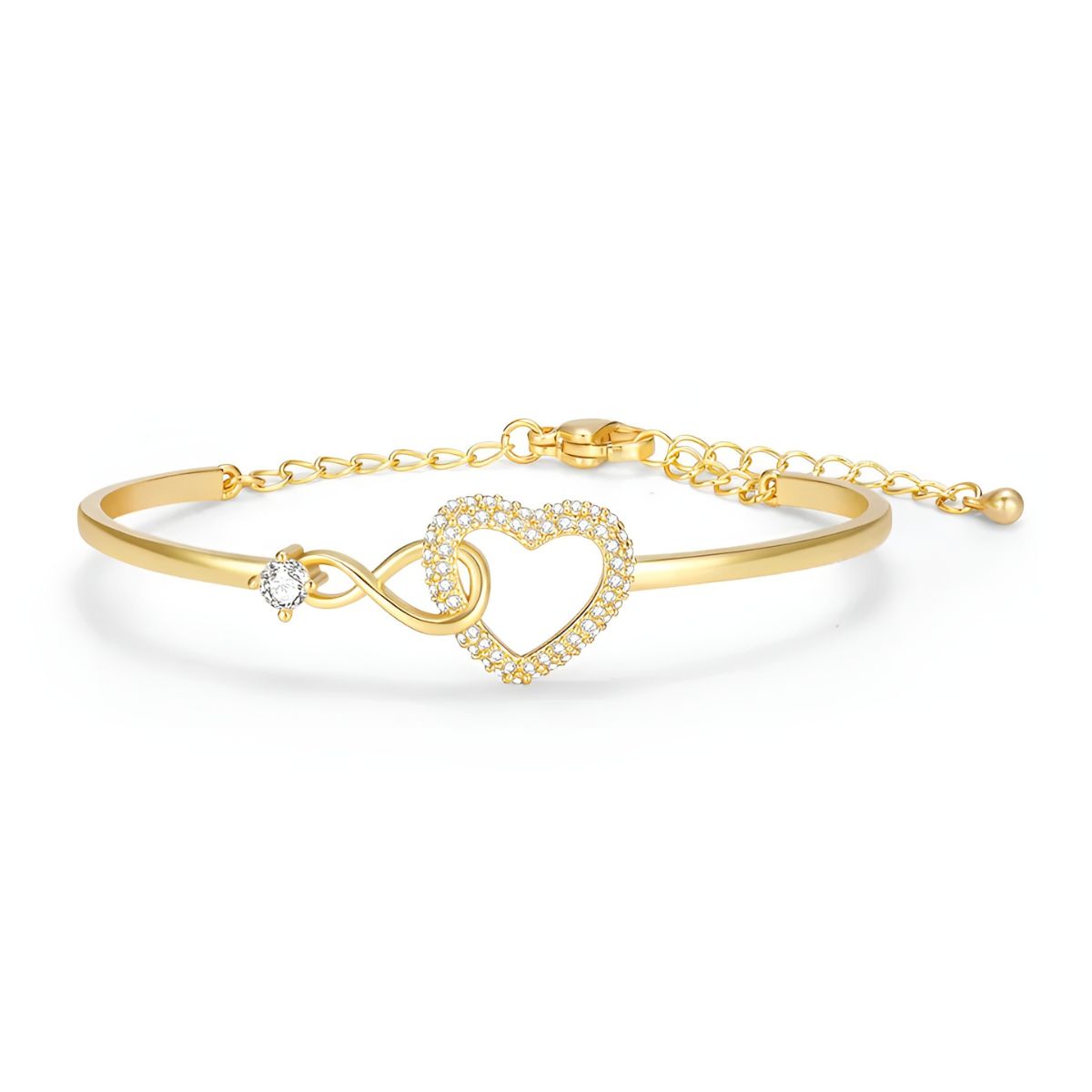 Giulia | Bracciale Elegante con Cuore Pendente