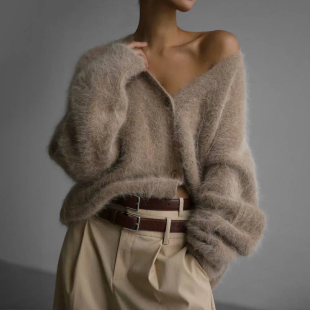 Luna | Cardigan in cashmere elegante