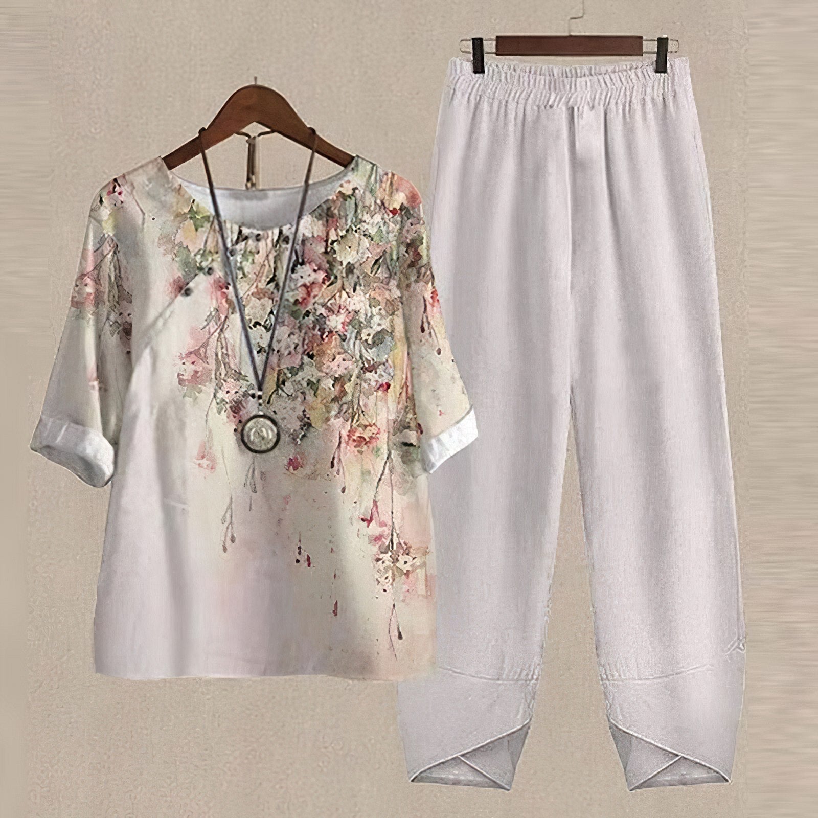 Lilou | Completo camicia e pantaloni comodi e chic