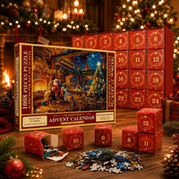 Calendario dell'Avvento con puzzle 2026