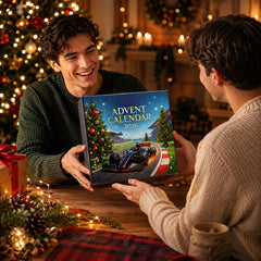 Calendario dell'Avvento Formula 1 2026 regalato a Natale tra luci e decorazioni