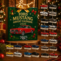 Calendario dell'Avvento mustang 2026
