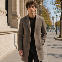 Cappotto uomo a quadri | Fabian