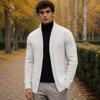Cardigan uomo collo a scialle | Cristiano