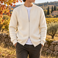 Cardigan uomo con zip | Alan
