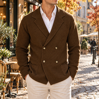 Cardigan uomo doppiopetto | Enzo