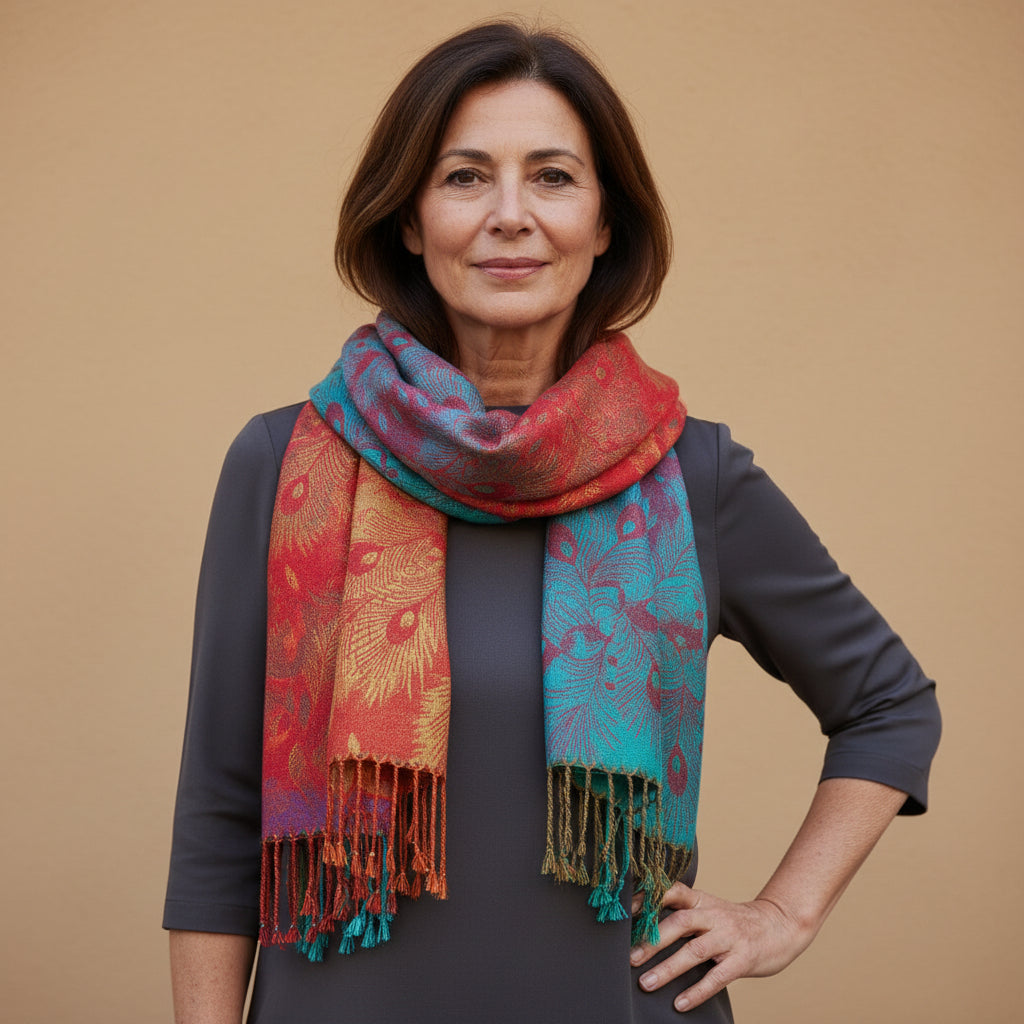 Alessia | Sciarpa Morbida Multicolore