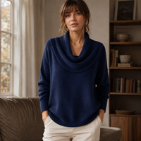 Maglione donna drappeggiato | Elizabeth