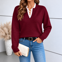 Maglione donna scollo a V | Ava