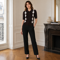 Polo donna a rombi | Barbara