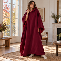 Poncho donna con cappuccio | Ida